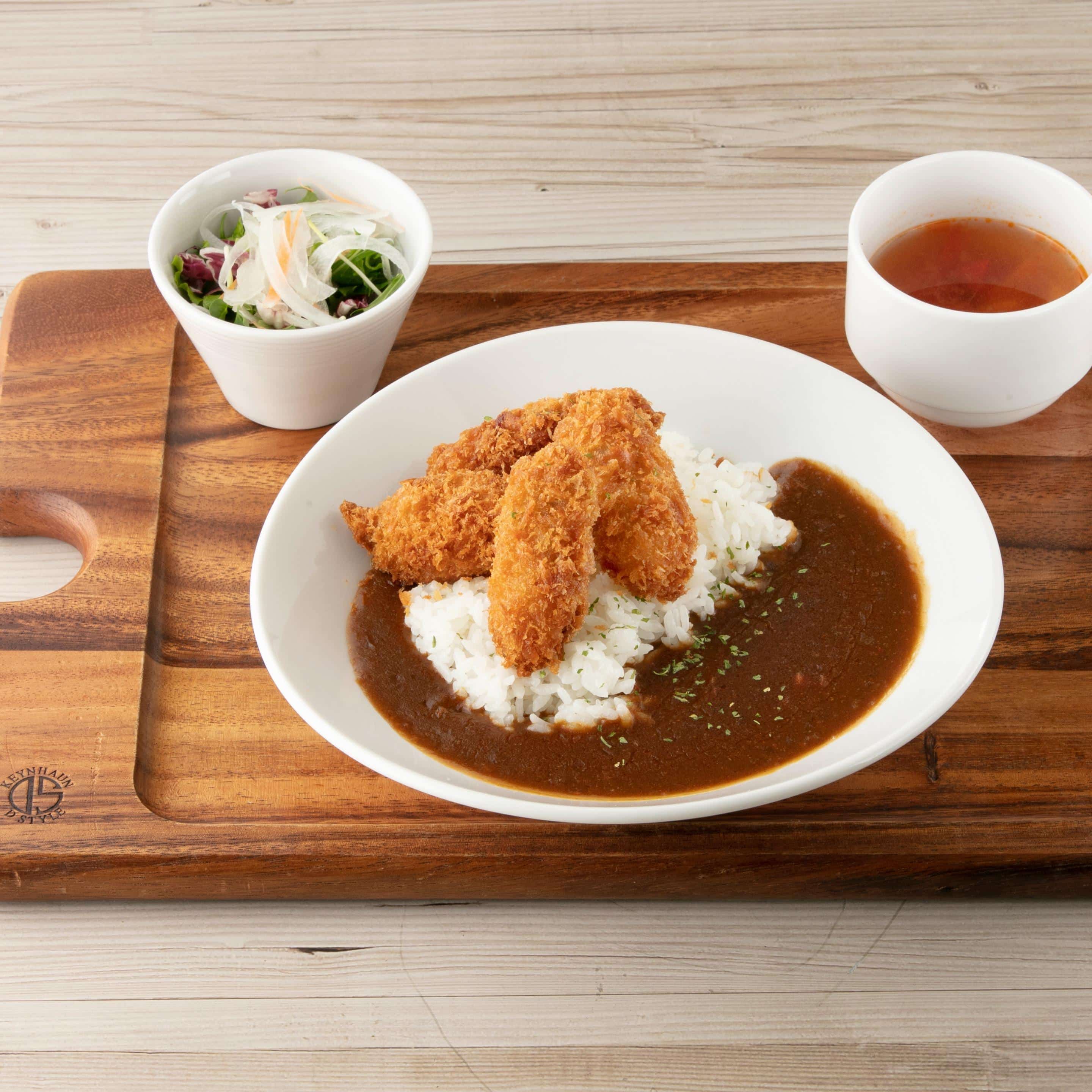 ランチタイム限定！特製手作りカレーが旨い！神戸牡蠣/神戸オイスター/神戸ランチ/mosaic /夜景